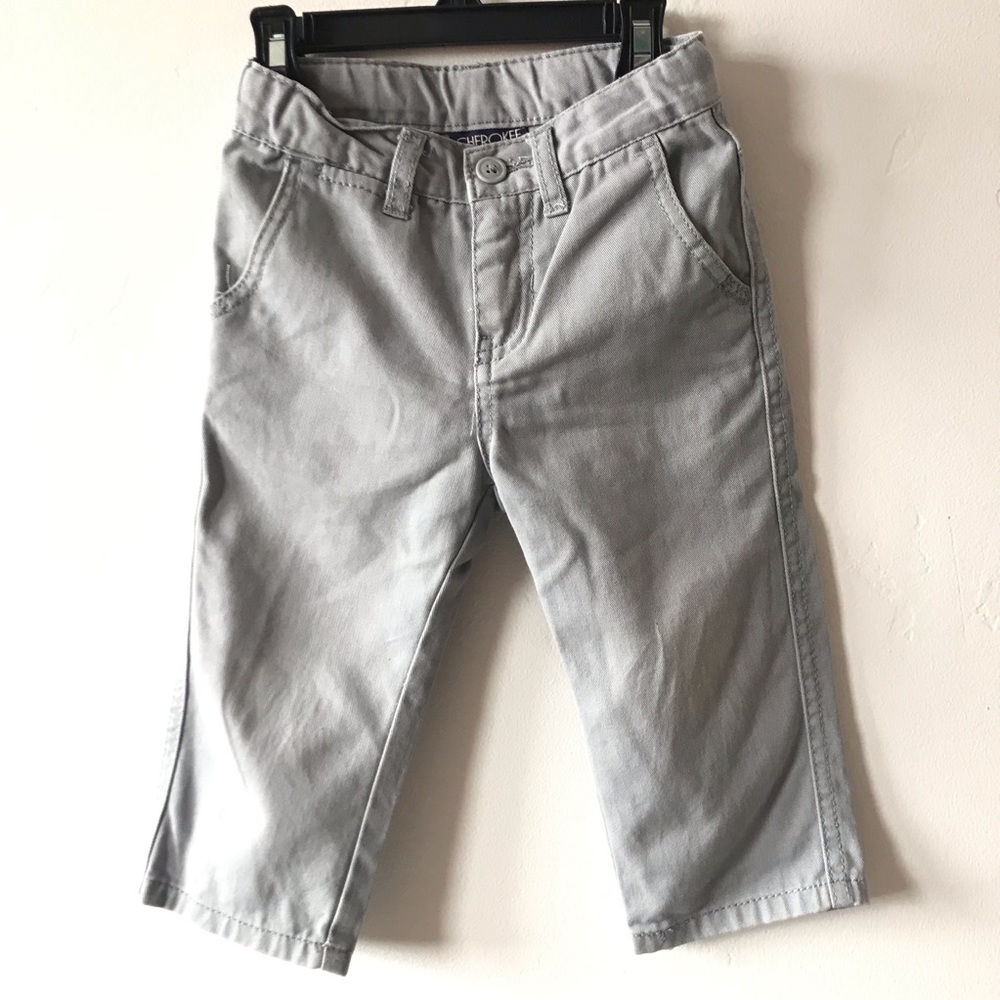 18m grey pants